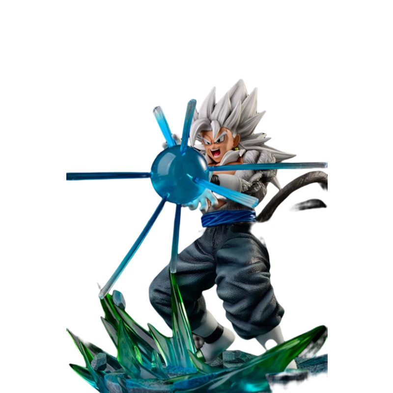 31CM Wz Gk Dragon Ball Gt  Anime Periphery Figure Vegetto Limited Edition Luminous Ornaments Statue Model Toys Garage Kit Gift