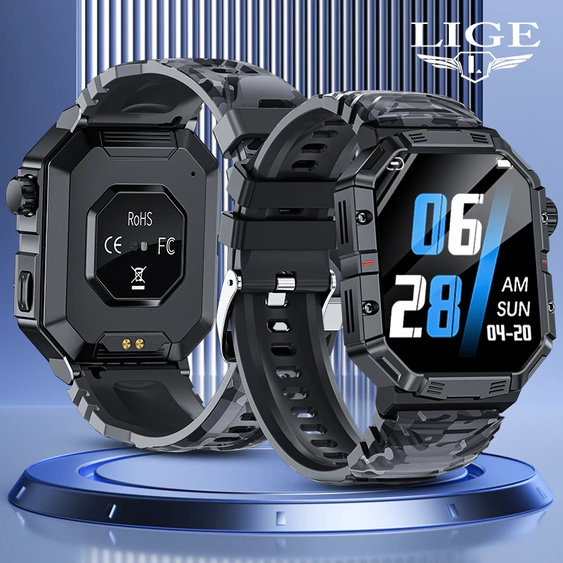 

FOXBOX Smart Watch 24 Hours Health Monitoring Sports Fitness Bluetooth Call Waterproof Clearance Sale Many Features Men's Watch