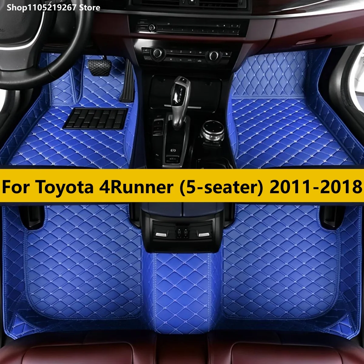

Custom Car Floor Mats For Toyota 4Runner (5-seater) 2011 2012 2013 2014 2015 2016 2017 2018 Auto Carpets Coche Accessorie Liners