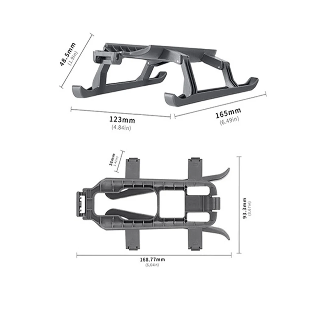 ขาตั้งเพิ่มความสูงแบบพับได้สําหรับ DJI Mavic 4 Pro Bracket น้ําหนักเบาออกแบบผู้ถือได้อย่างรวดเร็ว Release Stand Drone อุปกรณ์เสริม