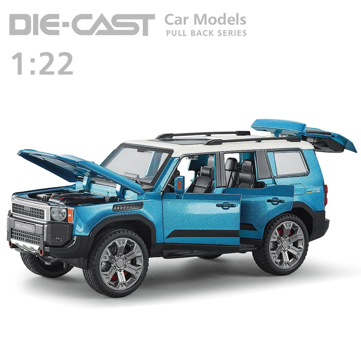 

1:22 внедорожник из сплава, коллекционная модель автомобиля, литье под давлением, металлические внедорожники, модель автомобиля, звук и свет, детская игрушка, подарочные двери, открытые