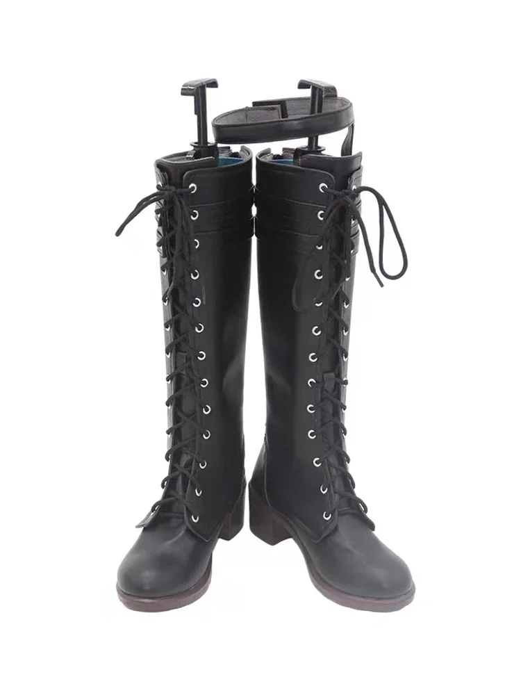 新しいゲームコスプレブーツ原神リネット靴ハロウィン Aksesori Dibuat Sesuai Pesanan