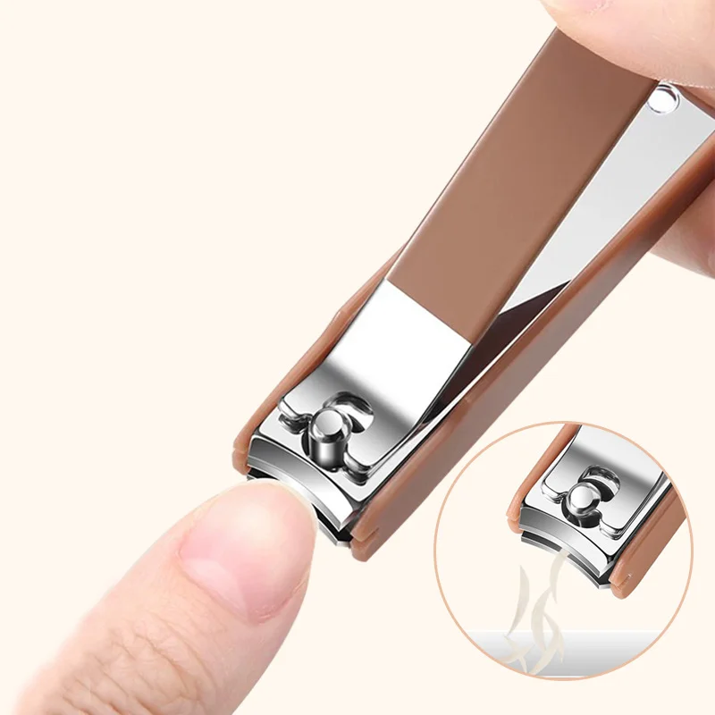 Zestaw obcinaczy do paznokci 5/6/7/8, przenośne obcinacze do paznokci zapobiegające rozpryskiwaniu, narzędzia do pielęgnacji paznokci i urody, narzędzia do pielęgnacji paznokci ze stali nierdzewnej