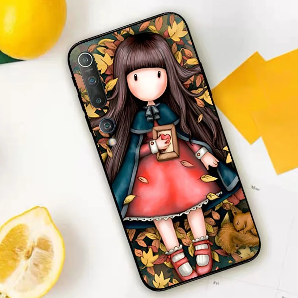 Cute Cartoon Girl Kid santoro_gorjuss Phone Case For Xiaomi Mi 5X 8 9 10 11 12 lite pro 10T PocoX3pro PocoM3 Note 10 pro lite