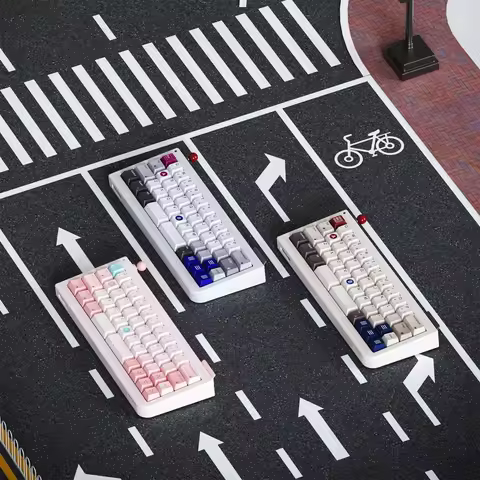 80Retros GB40 Mechanical Keyboard Wireless Tri-mode GASKET Hot-Swap Custom 40% Mini Aluminum Office Gaming Keyboard Gift