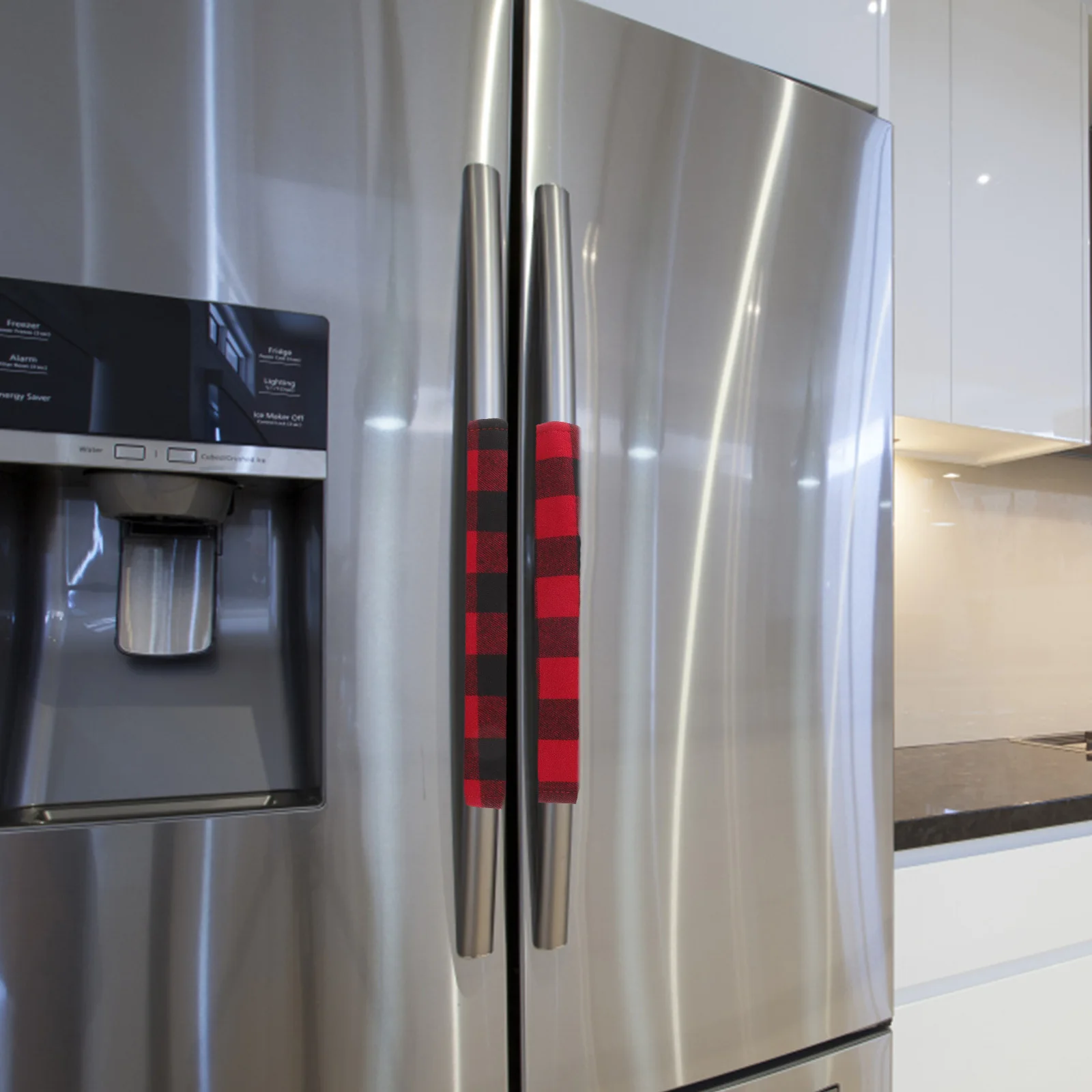 

1Set Refrigerator Handle Covers Decorative Washable Appliance Door Protector for Fridge Freezer Oven Dishwasher Kitchen Decor