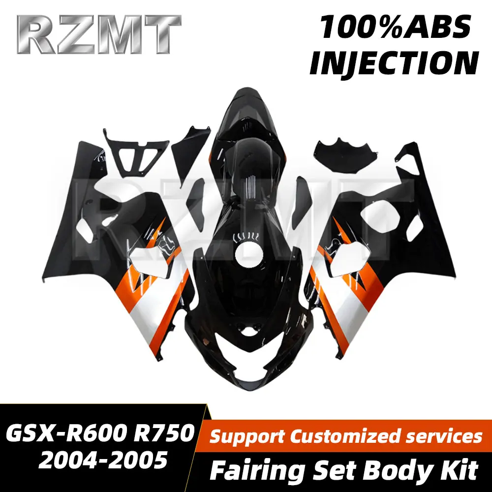 Voor Suzuki GSX-R600 R750 04-05 K4 K5 Kuip Motorfiets Set Plastic Guard Plaat Body Kit Decoratie Accessoires Injectie shell
