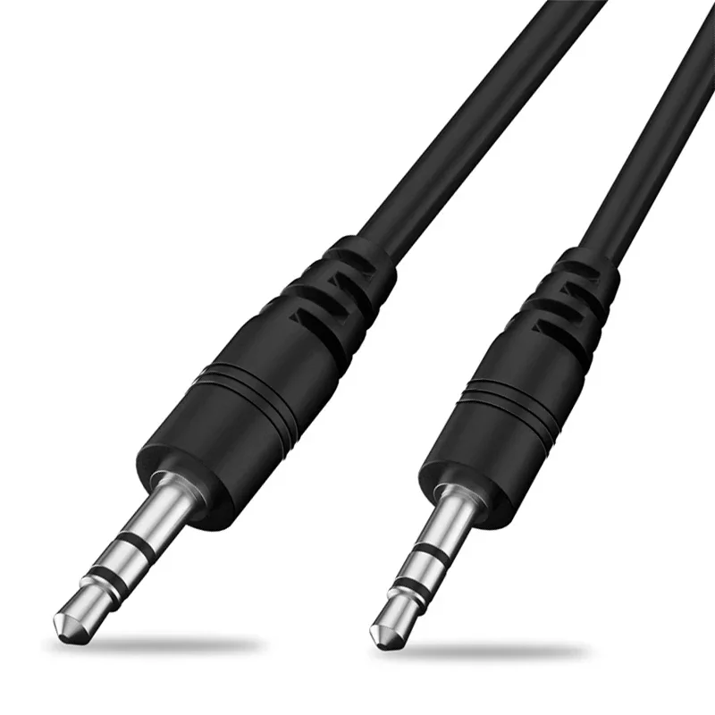 Kabel Aux 3,5 mm Jack do 3,5 Jack męski Samochodowy pomocniczy kabel audio Przewód do telefonu Słuchawki Głośnik Laptop Samochód MP3/4 Przewód Aux 0,5 m