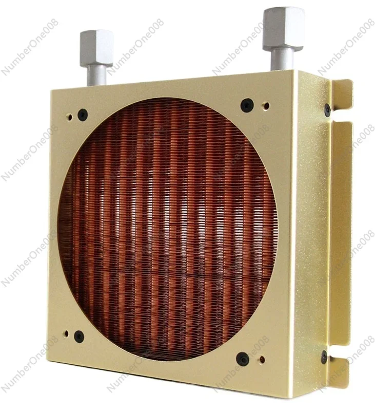 

Beauty Medical Hydrogen Production Food Grade Condenser Bentai Tiangong 120 Stainless Steel Water Cooling Red Copper Radiator