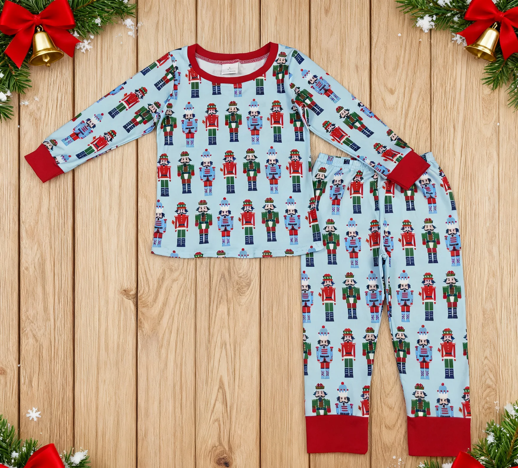 

Z918- 08 BLP1242 Baby Christmas Clothes Long Sleeve Top With Pants Set Kids Boutique Outfits