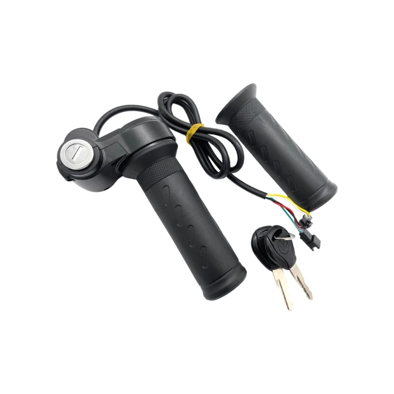 H3CE Twist Grip Accelerator for E-bike Ergonomic Anti Slip Design Easy Installation