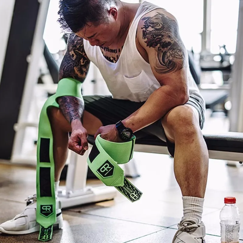 2-teilige Stärke-Ellenbogenbandagen für Gewichtheben, 90 cm, elastische Ellenbogenstütze und Kompression für Powerlifting, Cross-Workout-Ellenbogengurte – Detail 7