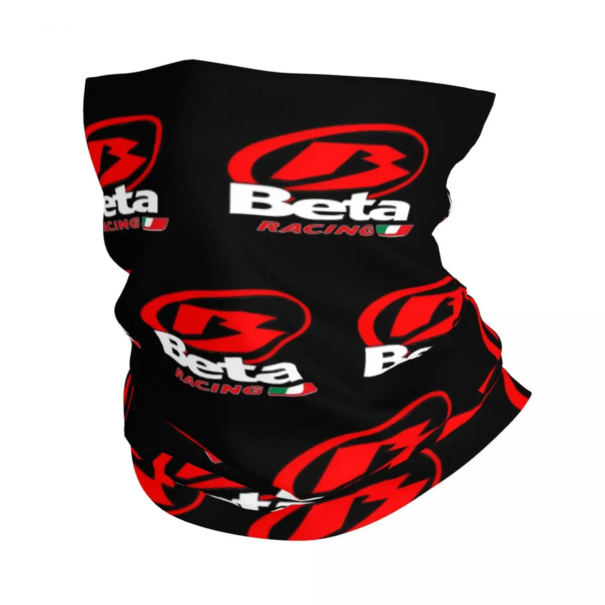 Beta Racing Motocross Motorcycle Logo Bandana Neck Cover Mask Scarf Multi-use Cycling Scarf Running Unisex Adult Breathable