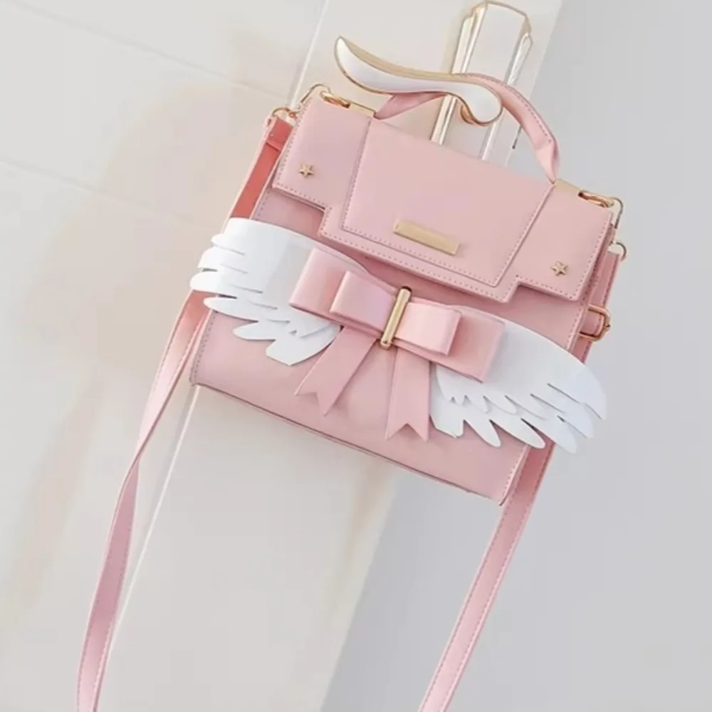 Japanese Bow JK Bag Lolita Japan Bolsos Mujer Versatile Crossbady Bags for Women Large Capacity Sac Femme Bolsas 2026 New Bolsa