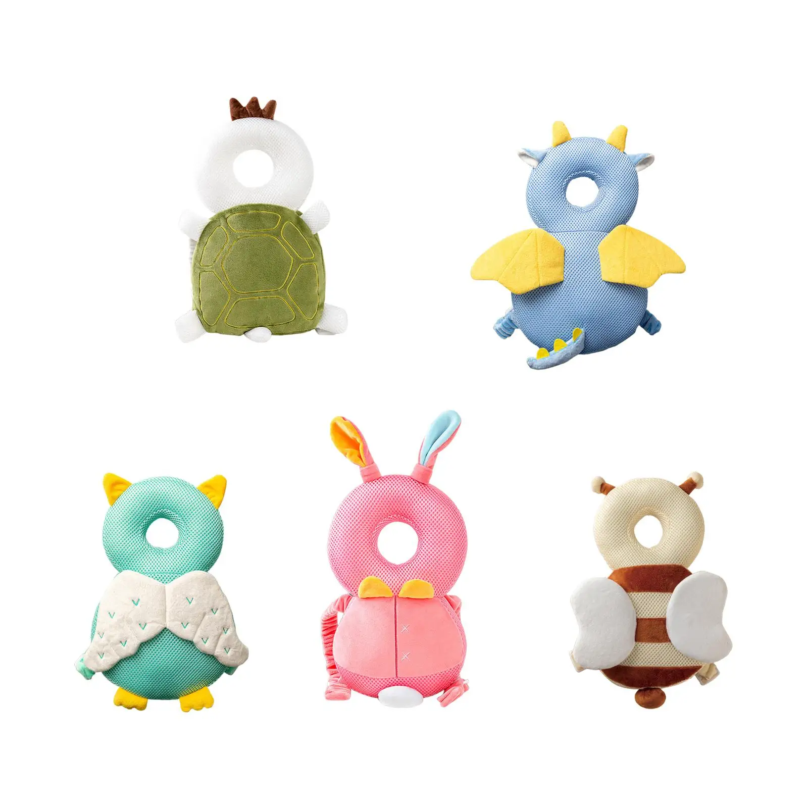 وسادة ظهر للأطفال لحماية الطفل من أجل تعلم الزحف