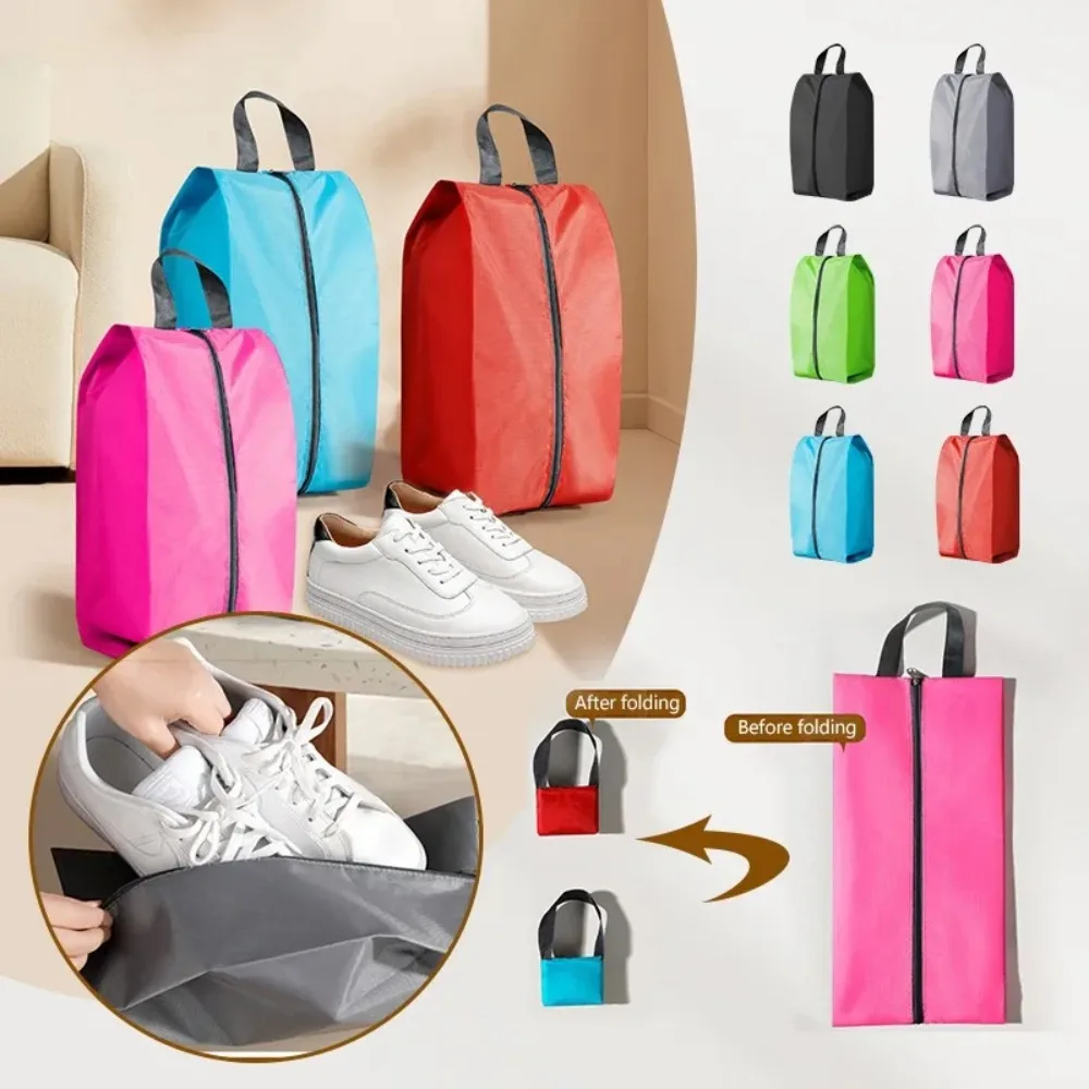 Shoe Bag Portable Waterproof Travel Shoe Bag Storage  Pouches Dust Cover Storage  Organizer Shoes Sorting Tote Travel