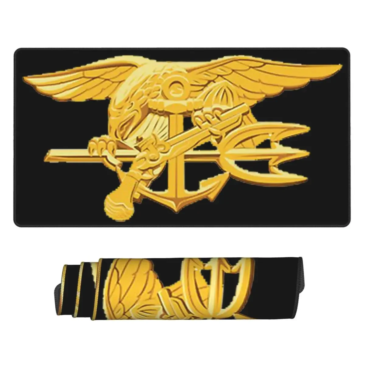 Large Mouse Pad Navy Seals Badge Gamer PC Laptop Mats Keyboard Carpet Computer Gaming Office Accessories Desk Mat