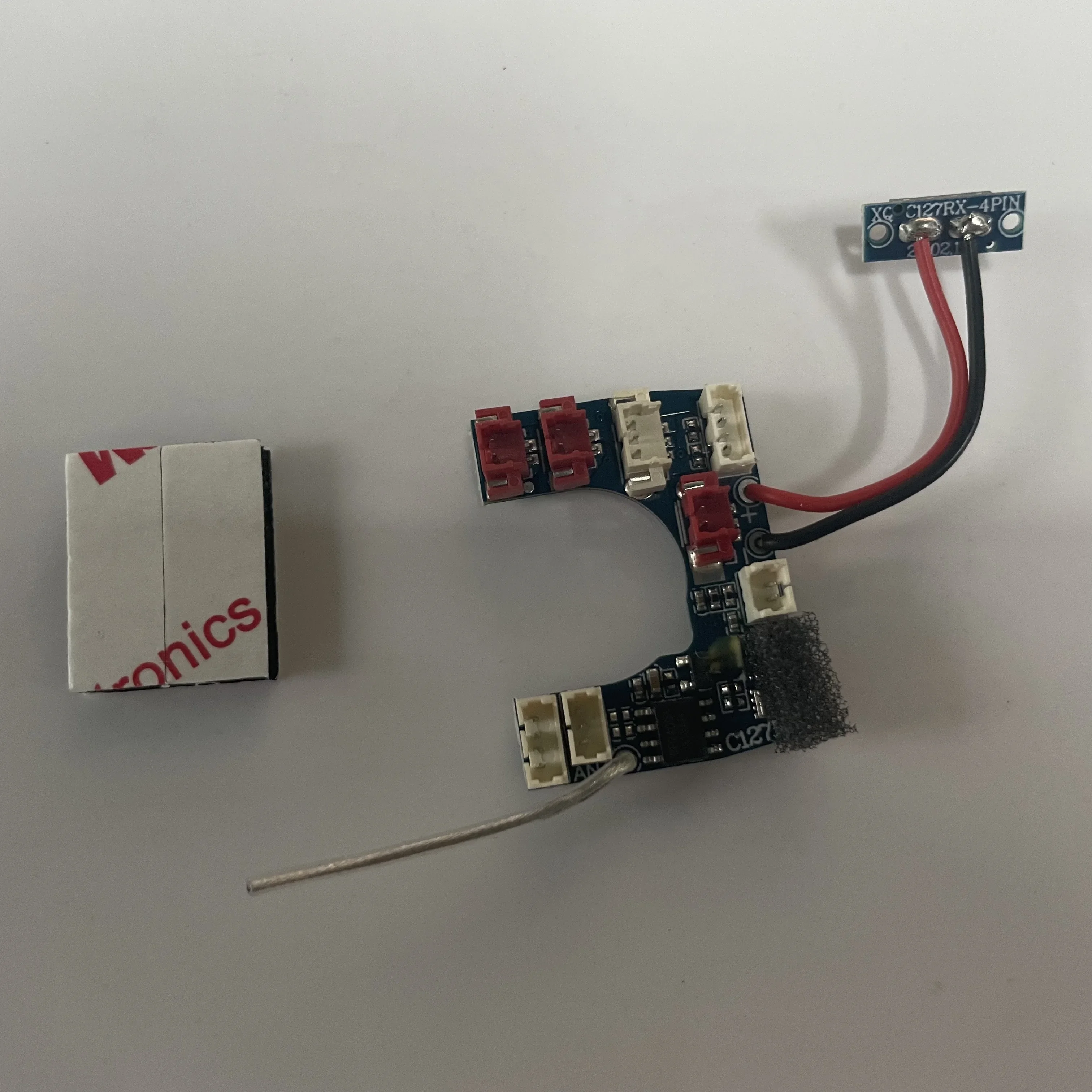 C127 E110 RC Helikopter Suku Cadang Remote Control Mainan Aksesori Rotor Kepala Pisau Motor Penerima Papan Servo