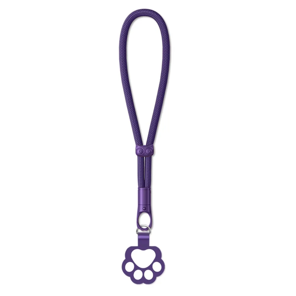 

Регулируемый ремешок для телефона в виде кошачьей лапы, съемный ремешок для мобильного телефона с защитой от потери, подвесная веревка, высококачественный ремешок для телефона, ремешок с нашивкой