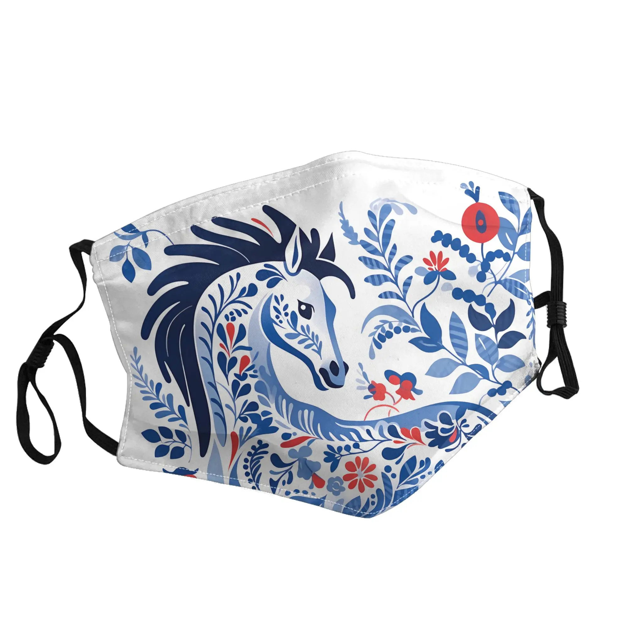 

Маска с изображением скачущих лошадей, унисекс, для активного отдыха, модная, с принтом