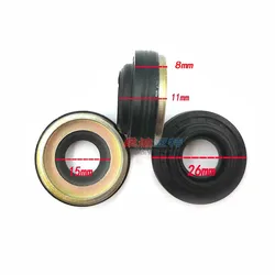 Auto A/C Compressor Oil Seal Stamp Shaft Seal for ZEXEL DKS-17VS V7 Mitsubishi NSO MSC90/105 Calsonic VT