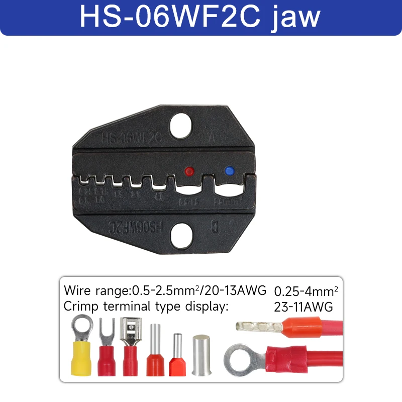 1 Stück HS Crimpzange für 230mm Zangen, Feder- und Crimpkappen-Anschlüsse HS-03BC/2546B/103/101 Hochhärte-Zangenwerkzeug