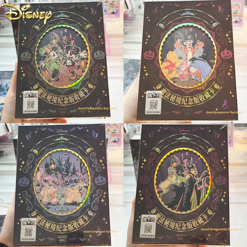 

Оригинальная карта Disney Magic Secret Realm Series, коллекционная карта на Хэллоуин, Микки Маус, подтверждение обложки, аниме, периферийные карты, игрушки