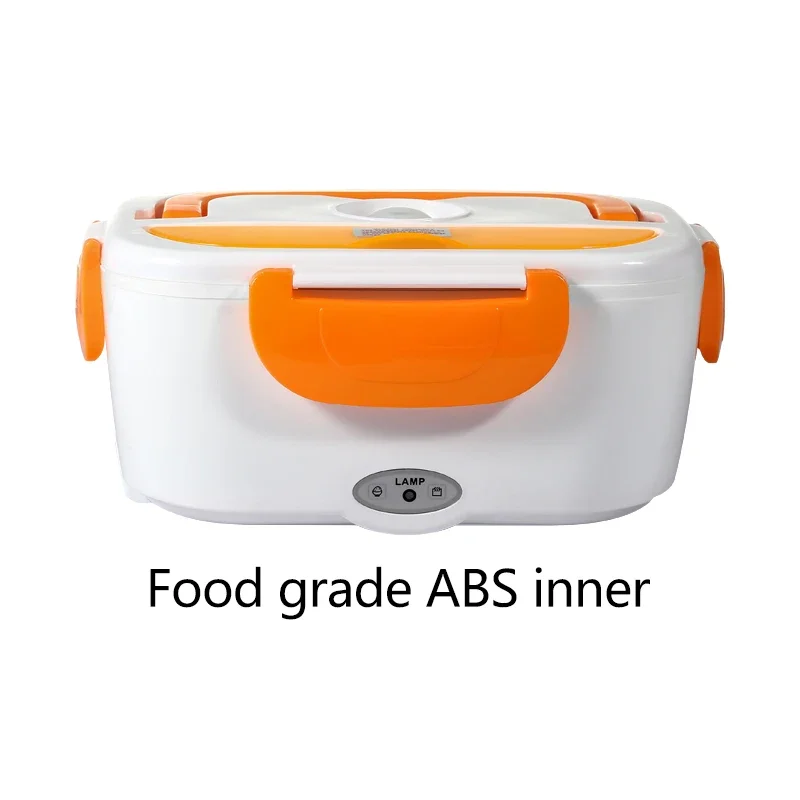 Dropshipping Dual-purpose Electric Heated Lunch Box For Car And Office, Home Food Warmer Electric Portable Hot Lunch Box