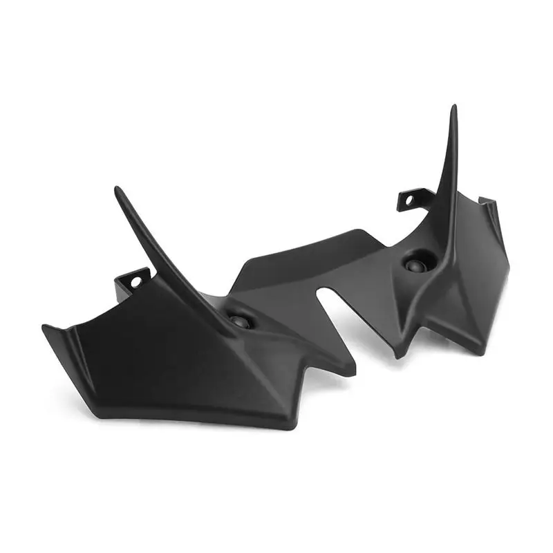 Practical Motorcycle Sport Downforce Naked Front Spoilers Aerodynamic Wing Deflector Kit For KAWASAKI Z650 Z 650 2021-2024