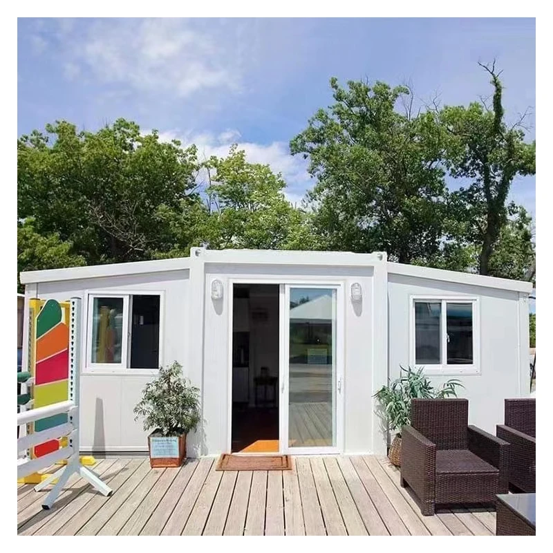 Contemporary 20ft Luxury Modular Steel Prefabricated Container House 2 Bedroom Expandable Granny Flat For Office Villa Australia