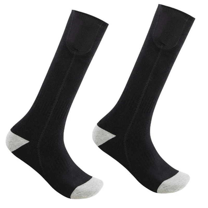 

Unisex Winter Warm Electric Heated Socks with Rechargeable Battery Boot Feet Warmer Outdoor Ski Sport Thermal Hosiery 15UB