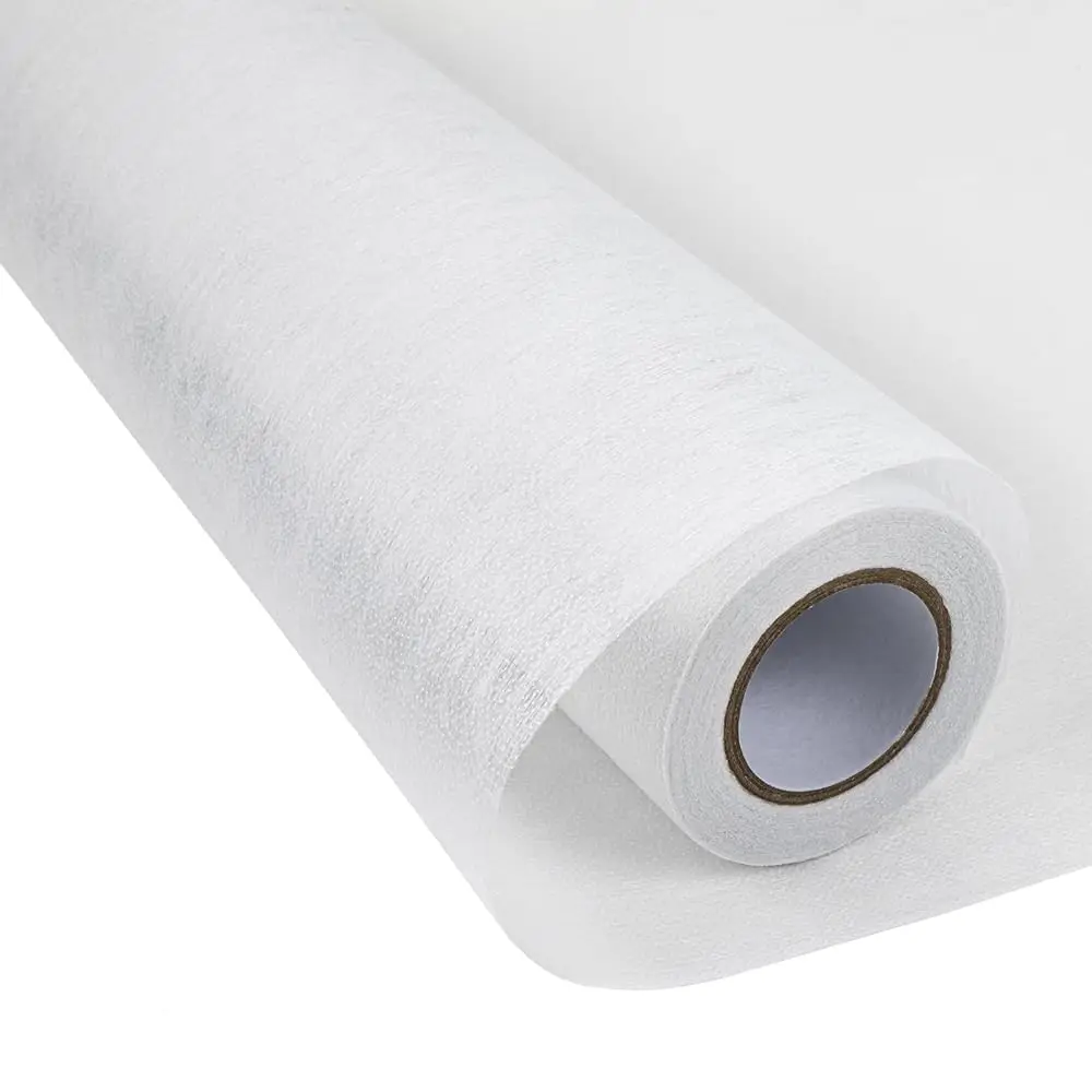 

Light Weight Fusible Interfacing for Sewing - 12.6 in*22Yard Non-Woven Interfacing Fabric for Sewing, Iron-on Interfacing fo