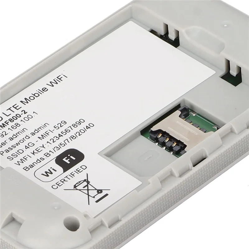 Punto de acceso de Internet portátil 4G Lte, enrutador Wifi inalámbrico, compatible con 8 a 10 usuarios, enrutador inalámbrico 4G para el hogar, la oficina