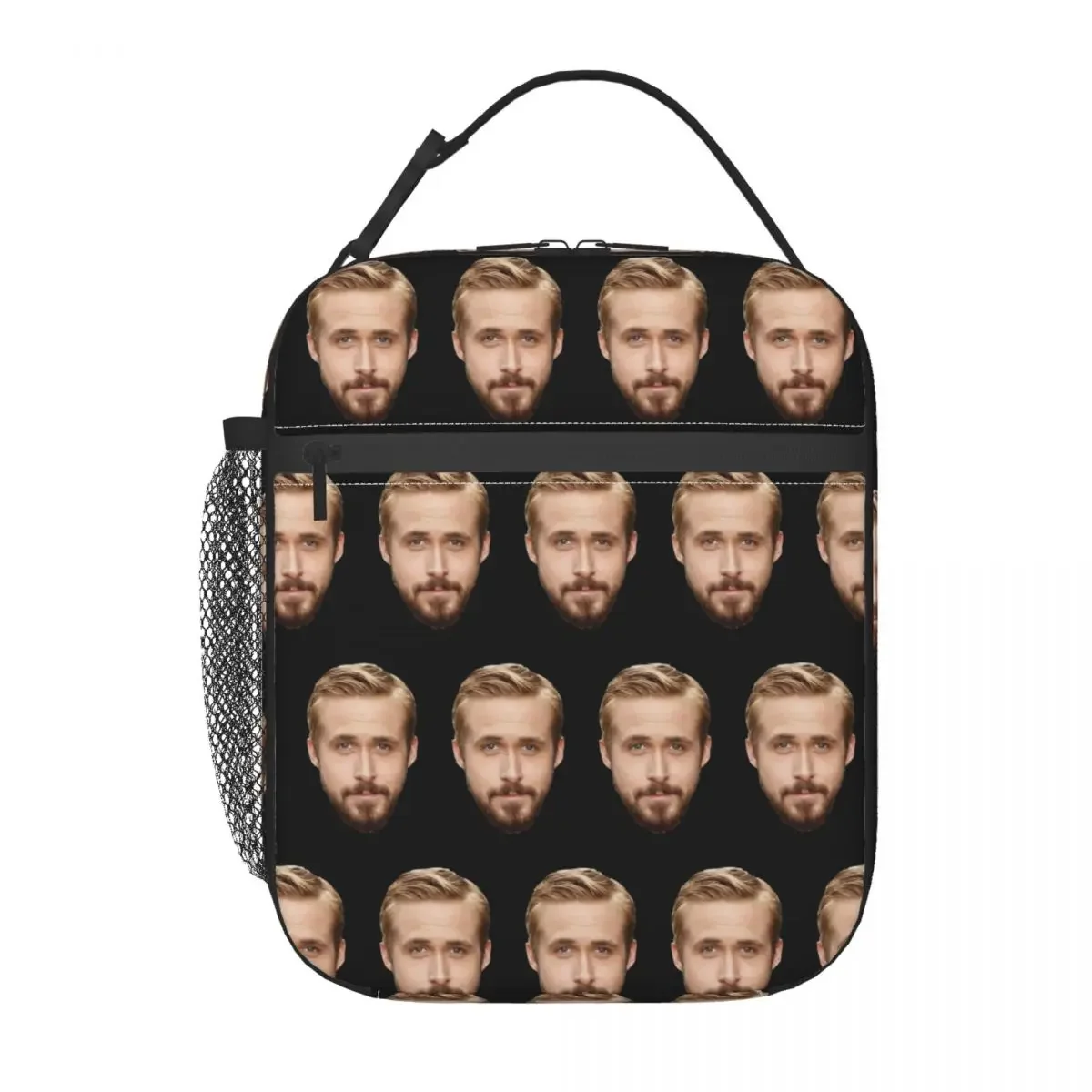 Ryan Gosling Accessories Insulated Lunch Bag For Outdoor Funny Actor Food Box Portable Thermal Cooler Lunch Boxes