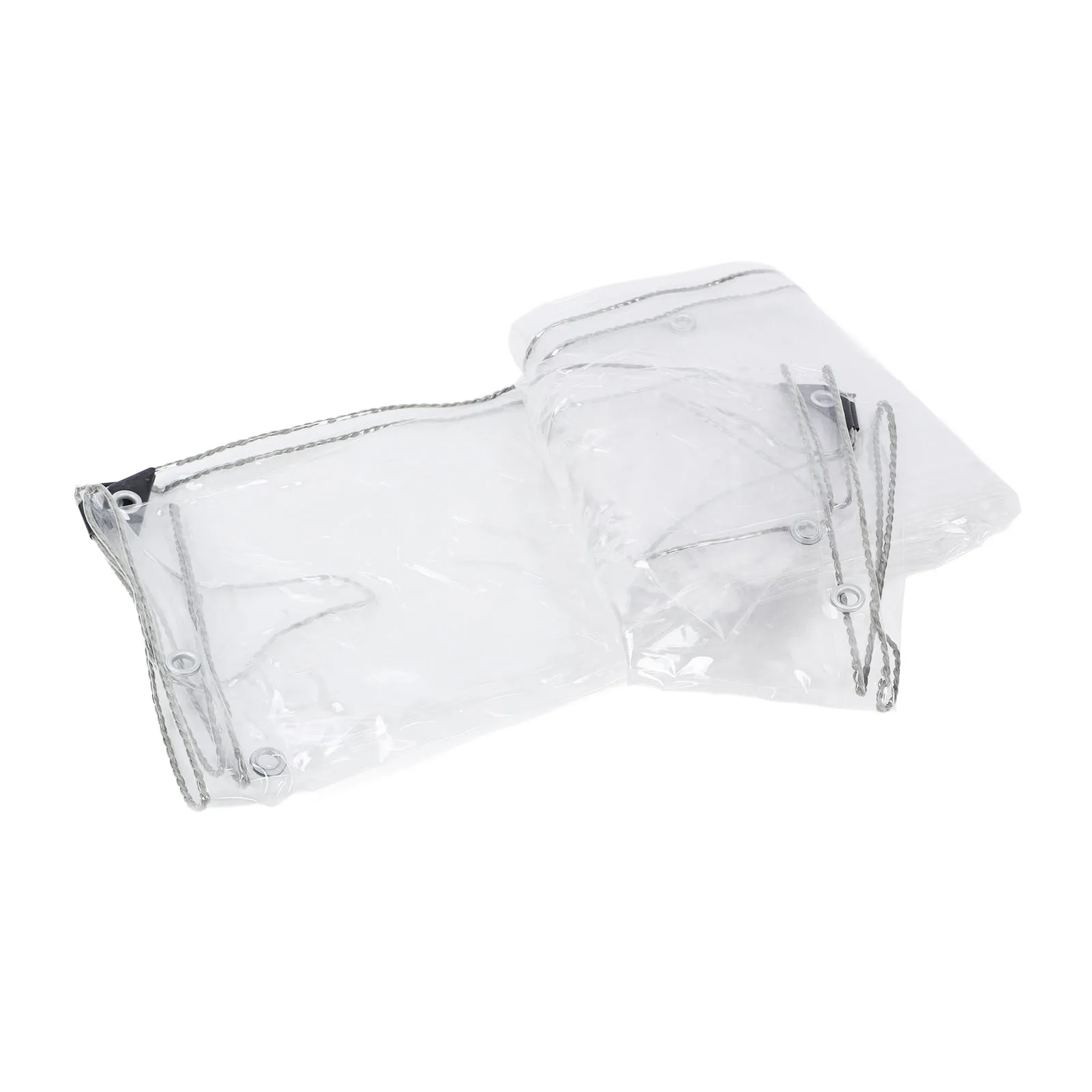 PVC Tarp Cover PVC Tarp Transparent Tarpaulin 3x5m Garden Rainproof Clear Plant Cover Cloth for Outdoor Plant Cover Transparent