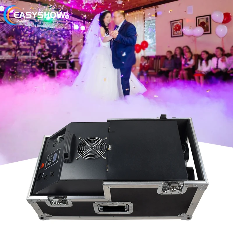 3000W Low Lying Fog Machine Water Base DMX Smoke Machine For Stage DJ Wedding Disco Party