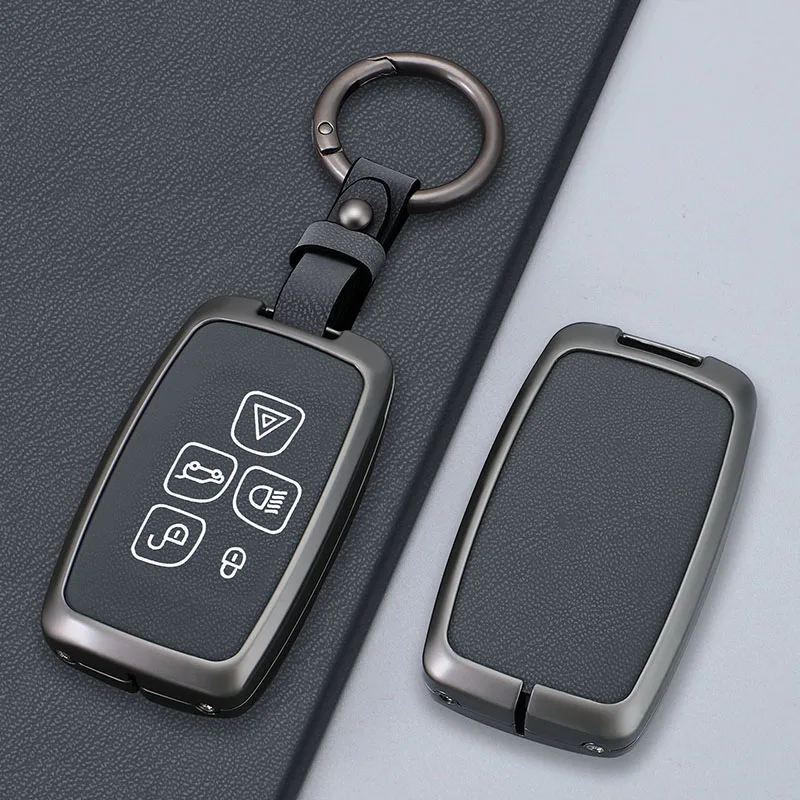 Auto Schlüssel Fall Halter Abdeckung Shell Für Land Rover Range Rover Discovery 5 LR2 LR4 Sport Für JAGUAR XE XF XJ F PACE Fernbedienung – Detail 6