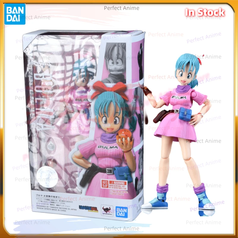 

Bandai Shf Dragon Ball Bulma начало приключения экшн-фигурка Zhuangzi Bulma