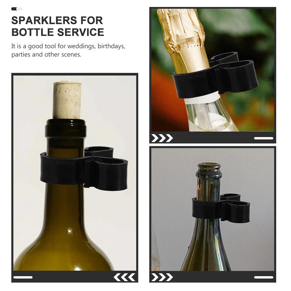 Birthday Sticks Champagne Bottle Clips Bottle Safety Clips For Bottle Service Wine Bottle Clips