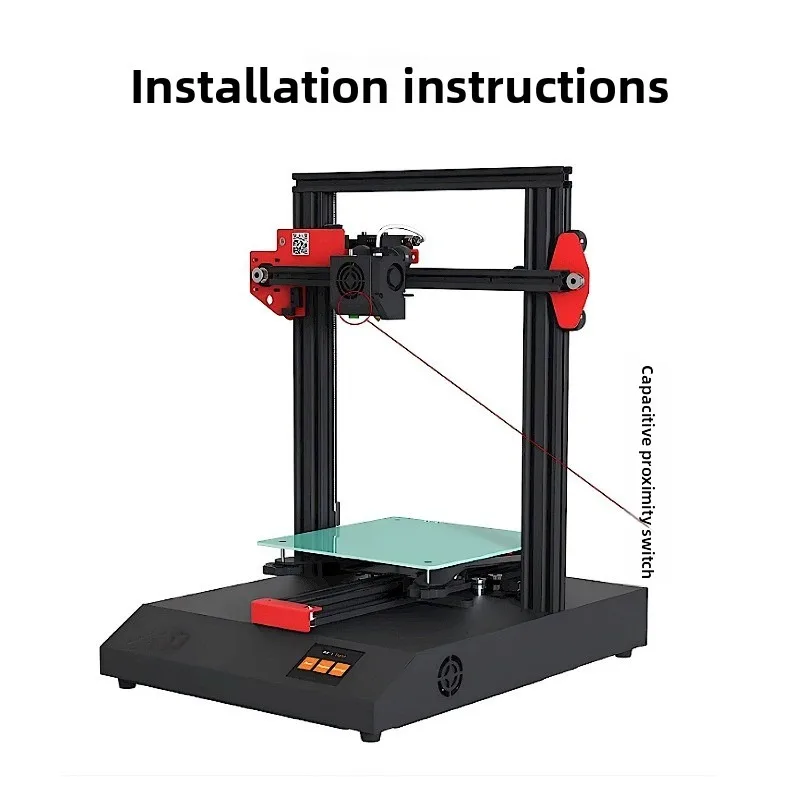 3D printer accessories Automatic leveling Capacitive proximity switch Detection sensor High precision metal non-metal
