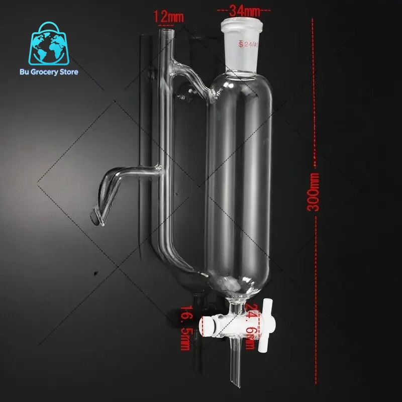 250Ml  glass, oil-water receiver separator, essential oil distillation equipment part