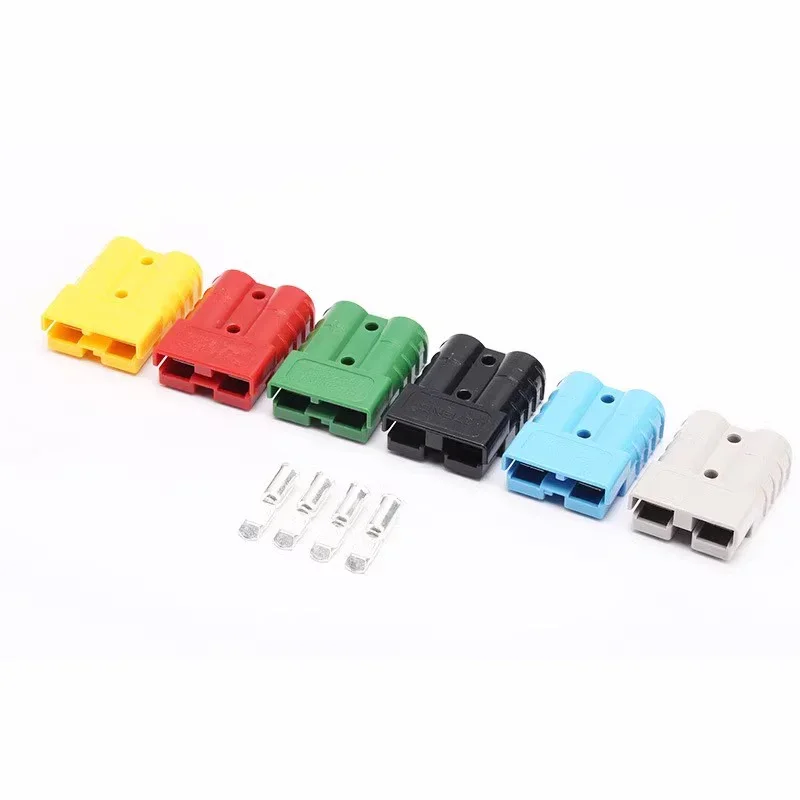 5/10PCS 50A Anderson Style Connector Plug Quick Battery Charging Power Caravan Anderson Plug Connector