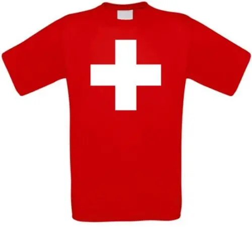 Schweiz suisse schweiz luzern basel bern fußball t-shirt alle größen neu