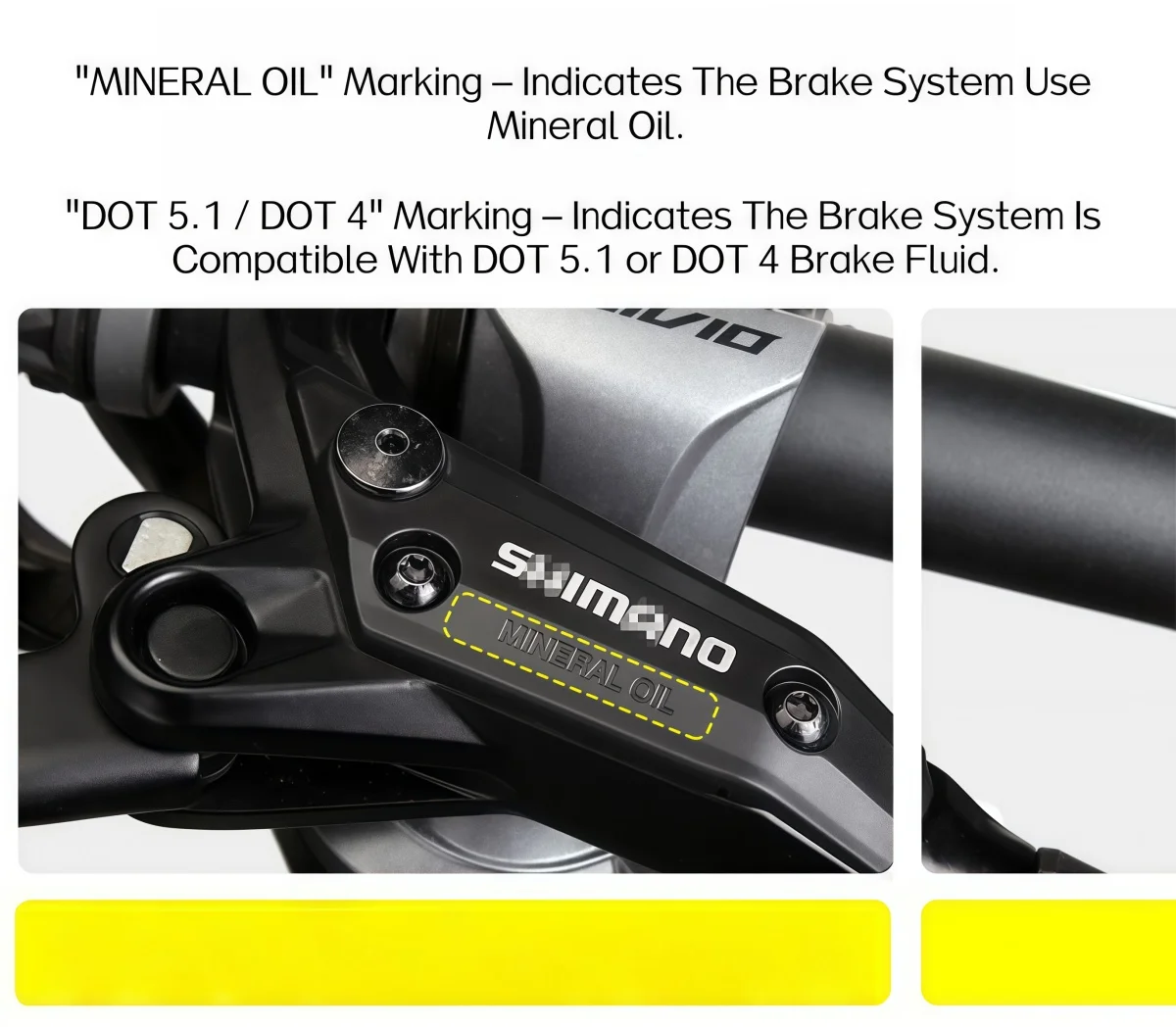TOOPRE 60 ml Fahrrad-Hydraulikbremsflüssigkeit – Mineralöl & DOT 4/5.1 3 Formeln für SHIMANO/TEKTRO/SRAM/MAGURA, vorgemessene Flasche – Detail 7