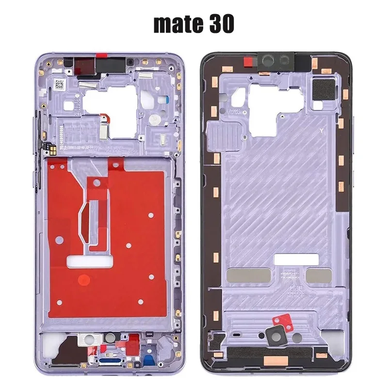 Original Middle Frame Bezel For Huawei Mate 30 / 30 Pro Mid Plate LCD Display Holder Screen Cover Housing Replace Repair Parts