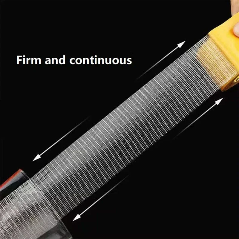 Super Thin Strong Fixation Double Sided Adhesive Tape Heavy Duty Translucent Mesh Waterproof Traceless Powerful Grid Carpet Tape