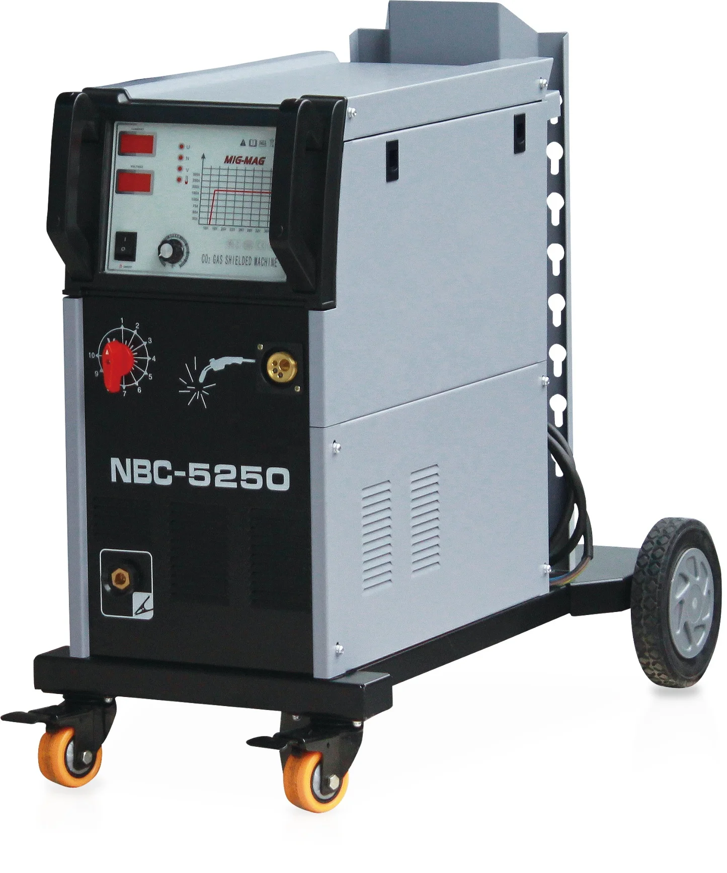 NBC-315 Mig welder Digital CO2 Gas Shielded Welding Machine for Car welding of carbon steel, alloy steel, iron