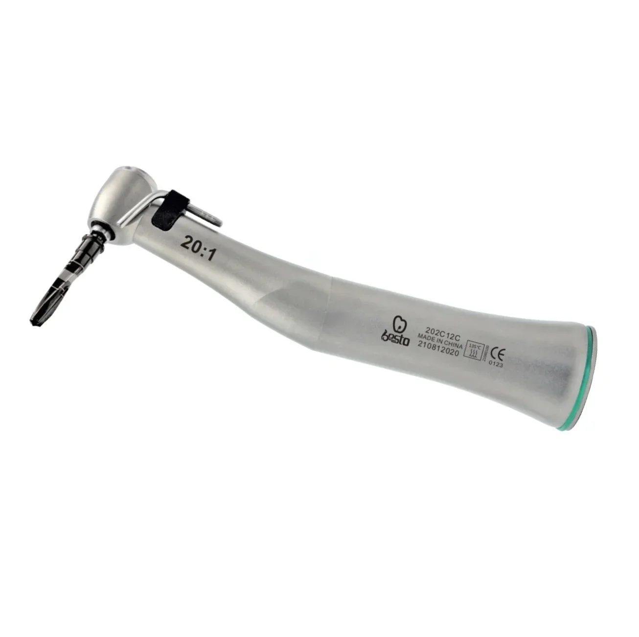 

Dent al impl ant Handpiece 20:1 Low Speed Surgery Contra Angle Handpiece WI-75 E/KM