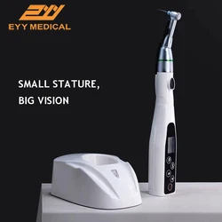 EYY Dental Electric Wireless Endo Motor Torque Driver Implant Torque Wrench LED 16:1Low Speed Contra Angle Endodontic Instrument