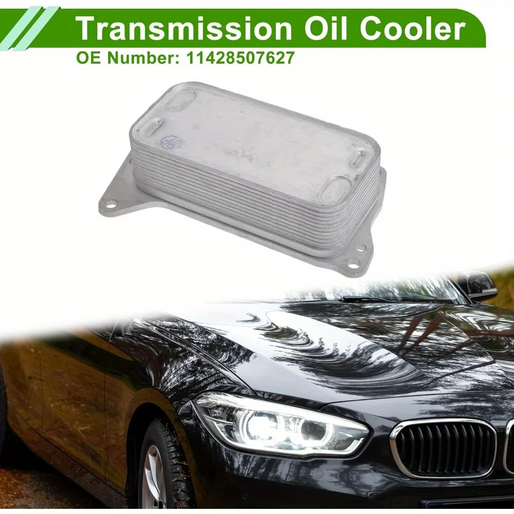 

Маслоохладитель двигателя №11428507627 для BMW X5 F15, X3 F25, X1 E84, серебристый, из алюминиевого сплава, для трансмиссионного масла